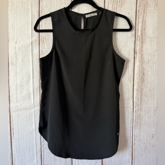 Abercrombie & Fitch Tops - Abercrombie & Fitch Essentials Black High Neck Sleeveless Blouse XS